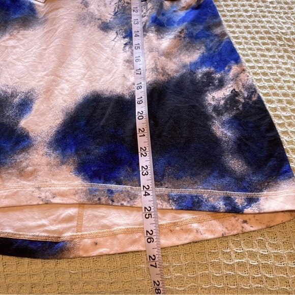 Lululemon Scoop Me Up Tank Milky Way Multi Print Blue / Black Size 8 - Picture 9 of 11